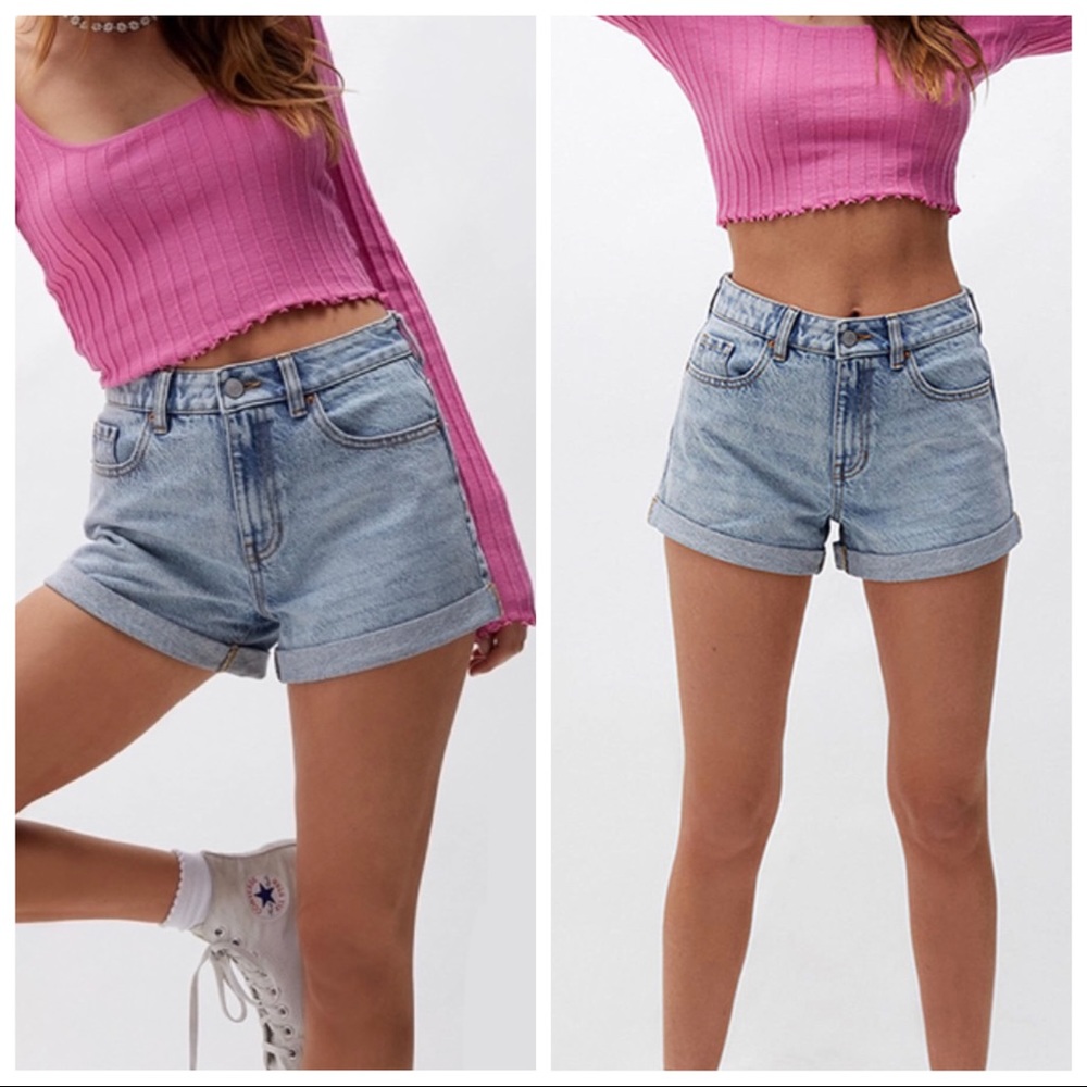 PacSun - Eco light Blue Mom Shorts